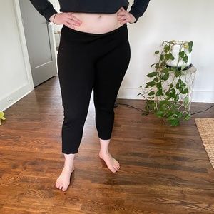 Eileen Fisher lower rise crepe washable pant